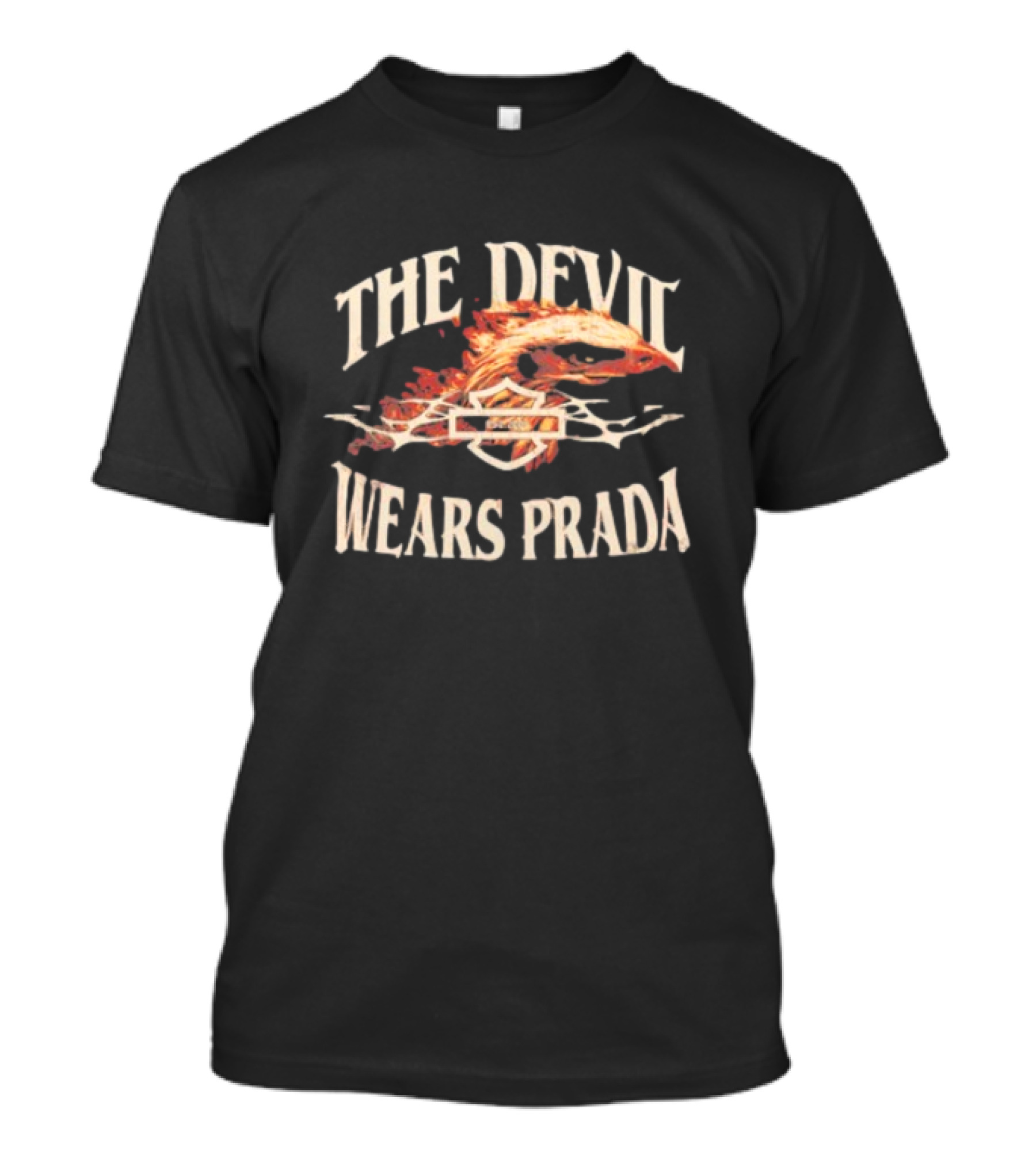 The Devil Wears Prada Harley Flames T-Shirt