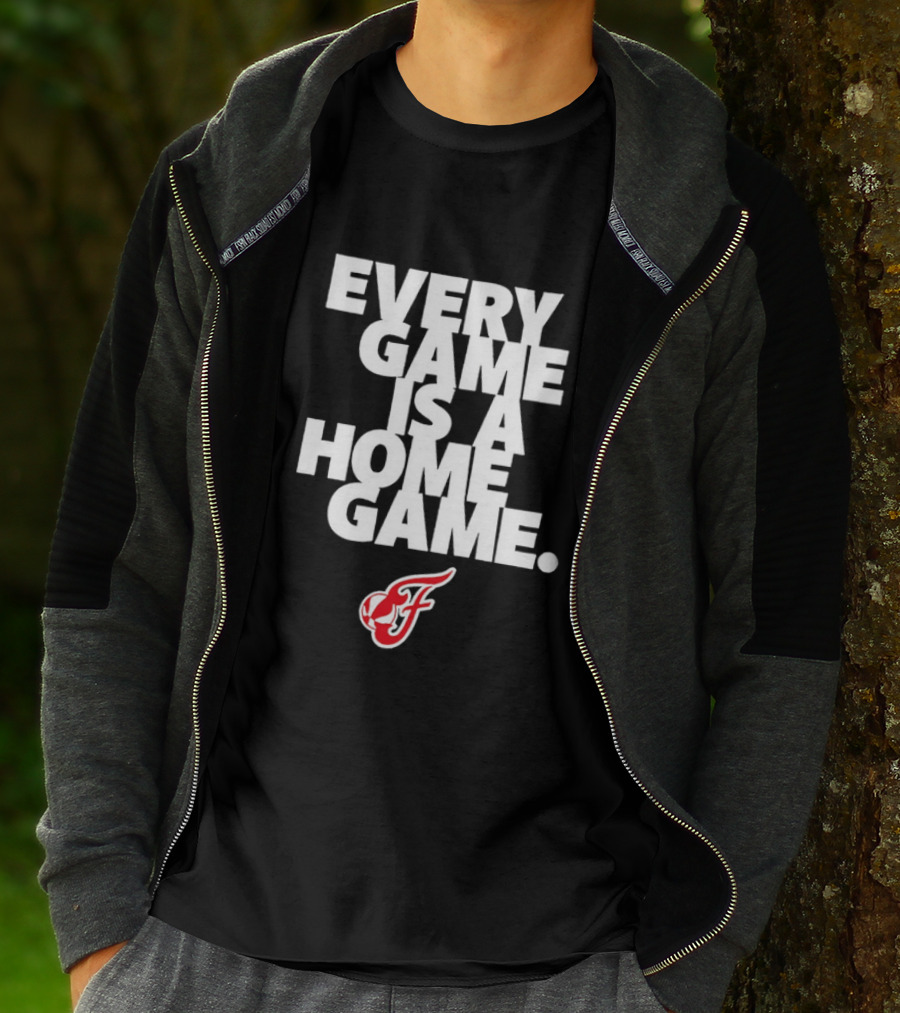 Every Game Is A Home Game Indiana Fever F Logo T-Shirt