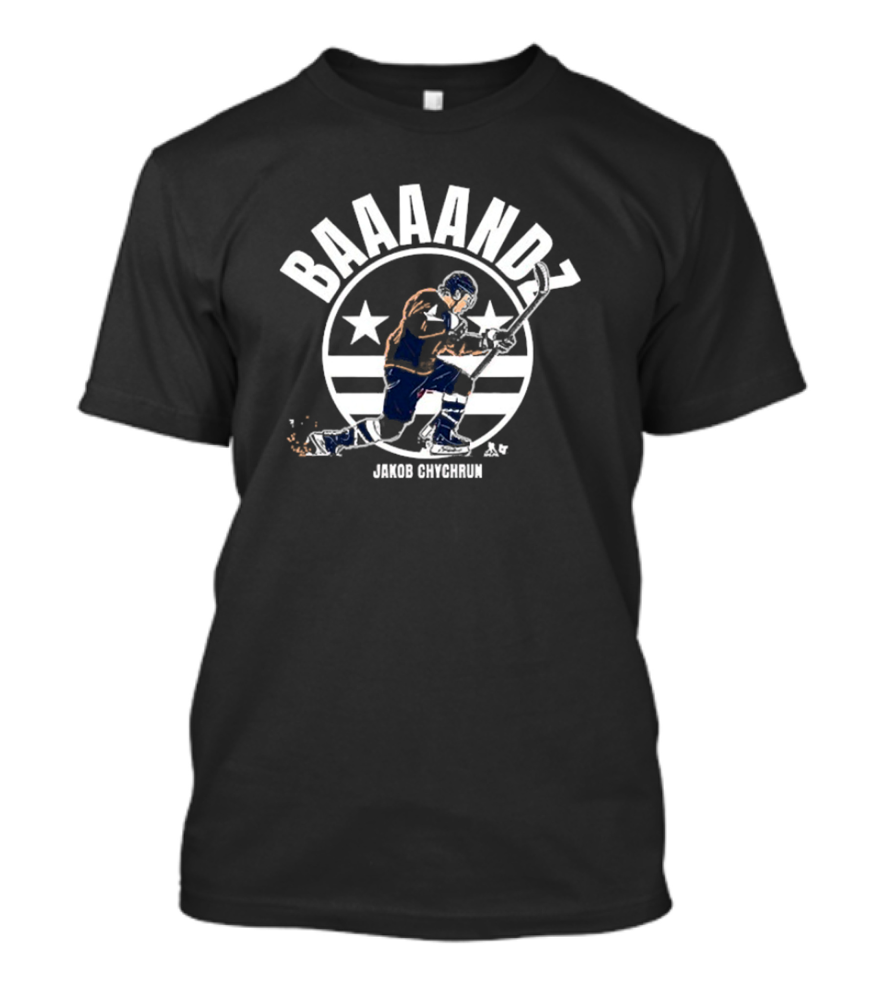 BAAANDZ Jakob Chychrun Hockey Star Design T-Shirt