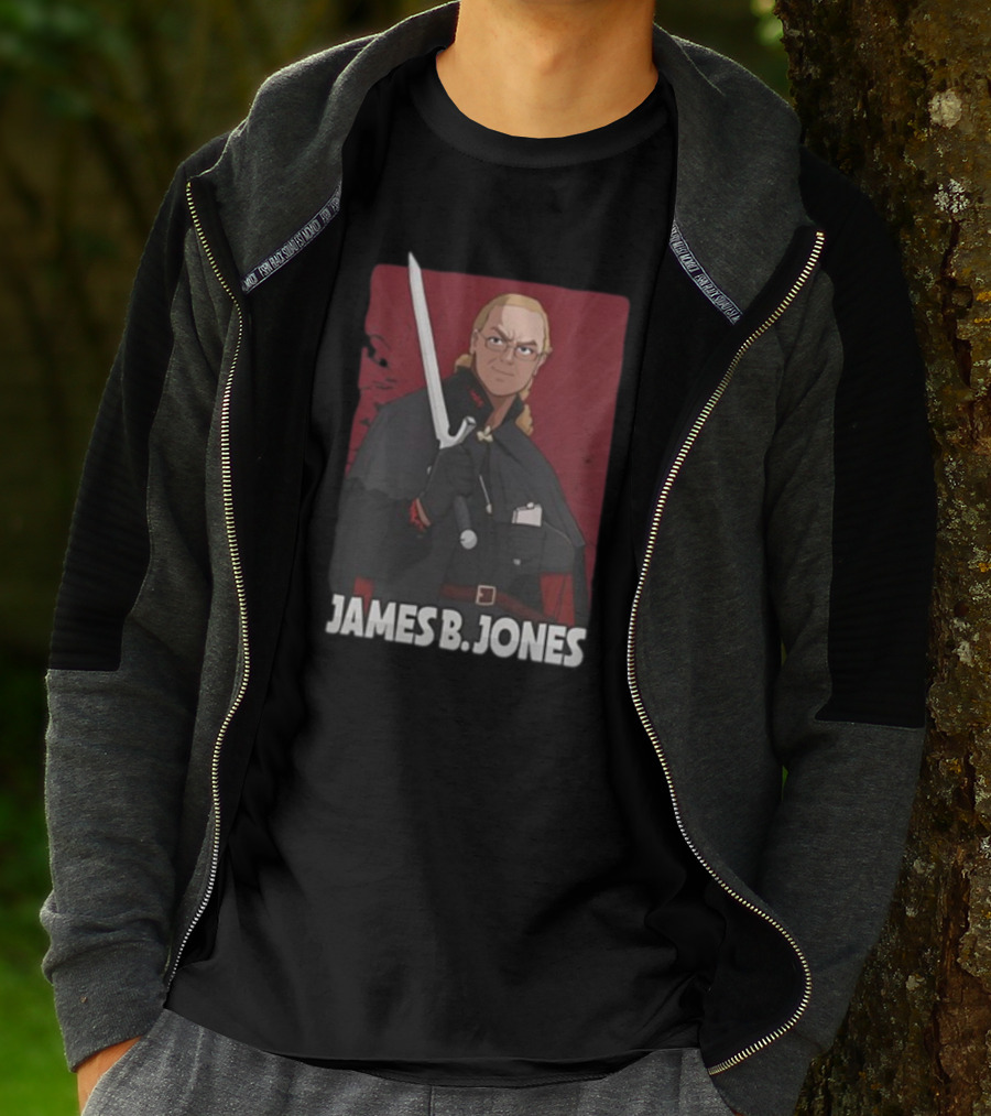 James B. Jones Anime Sword Warrior T-Shirt