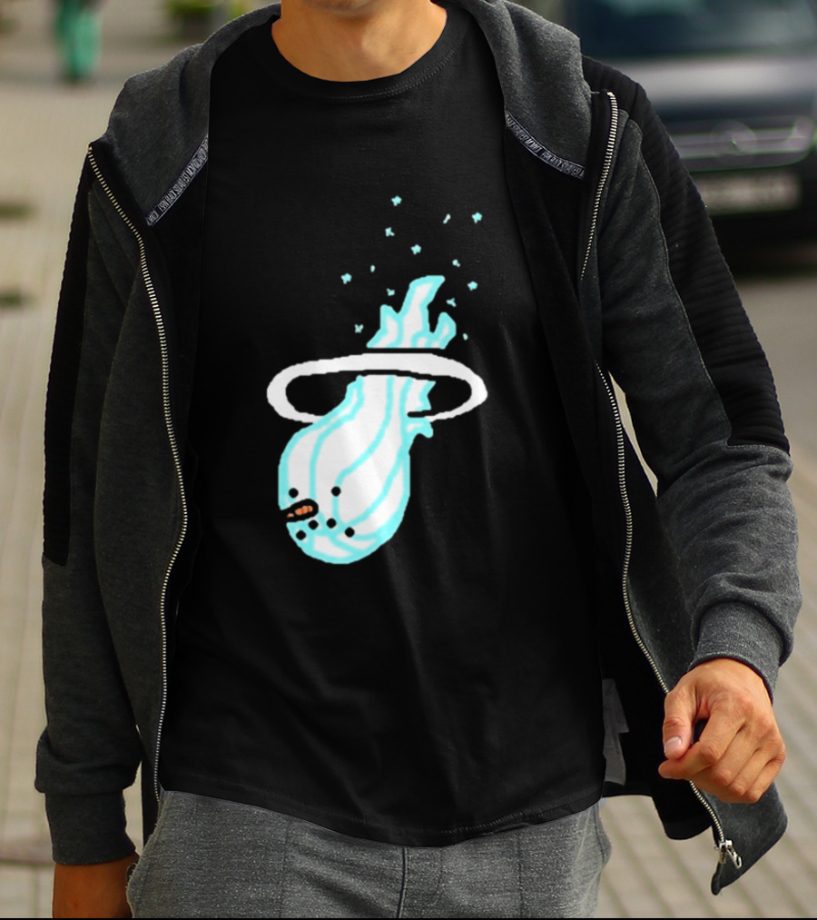 Jimmy Butler Miami Heat Icy Flame Basketball Concept T-Shirt