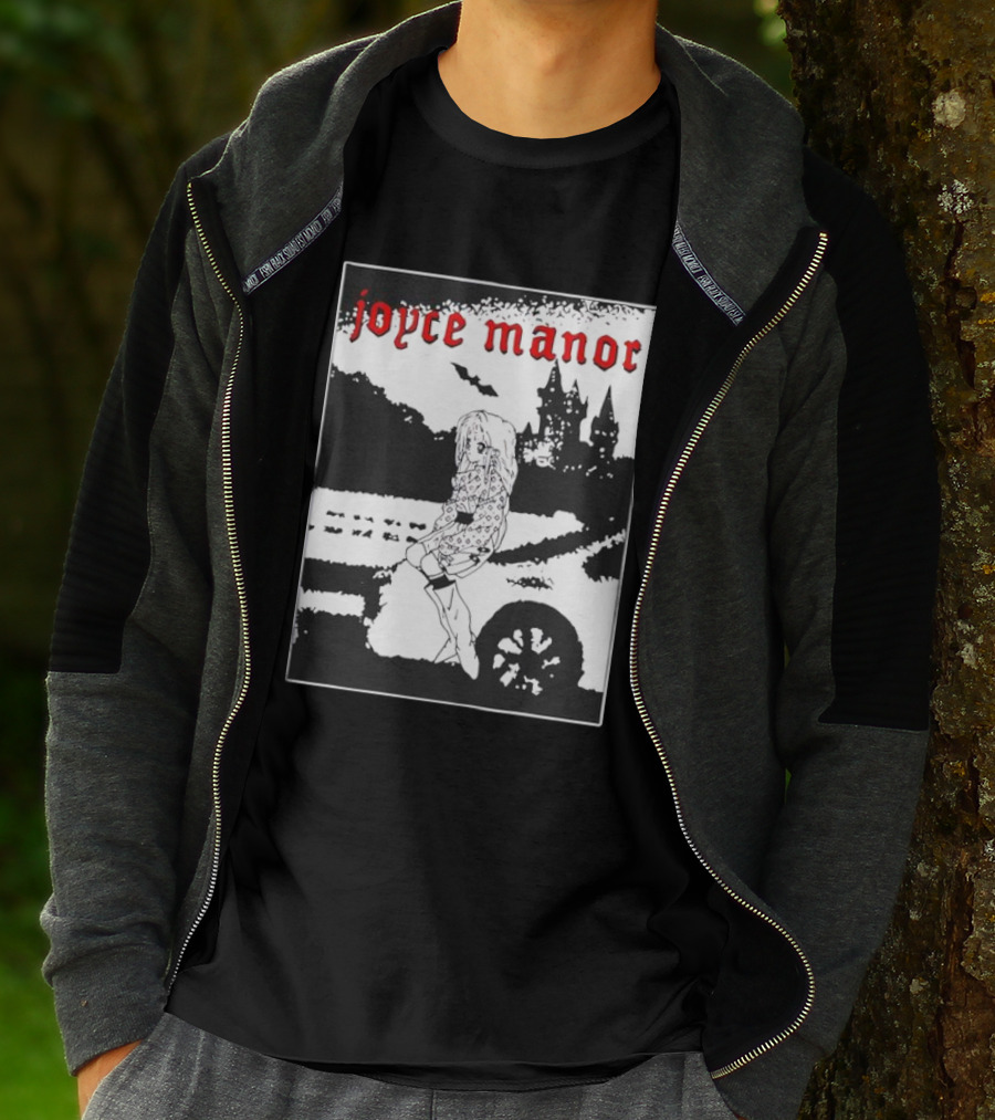 Joyce Manor Castle Anime Girl And Bat T-Shirt