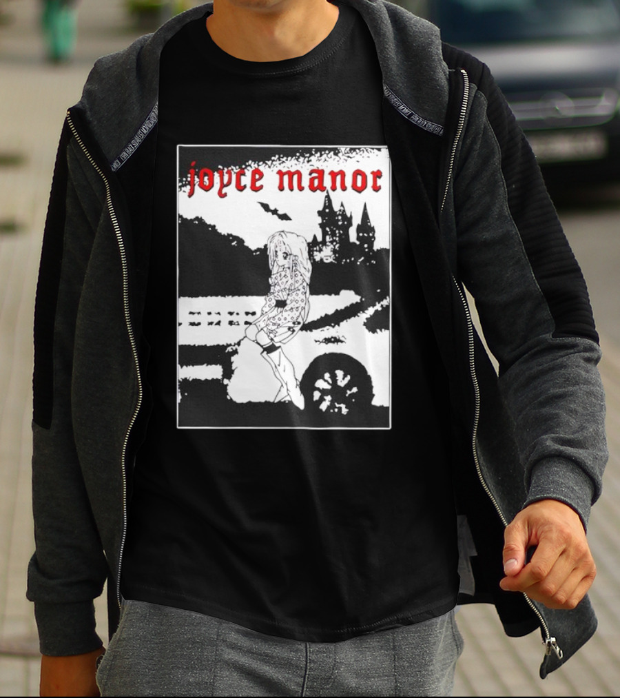 Joyce Manor Castle Anime Girl And Bat T-Shirt