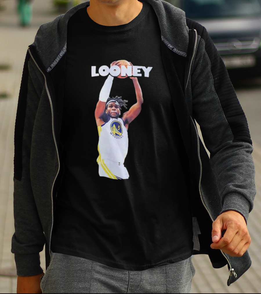 Looney Basketball Action Golden State Warriors 5 T-Shirt