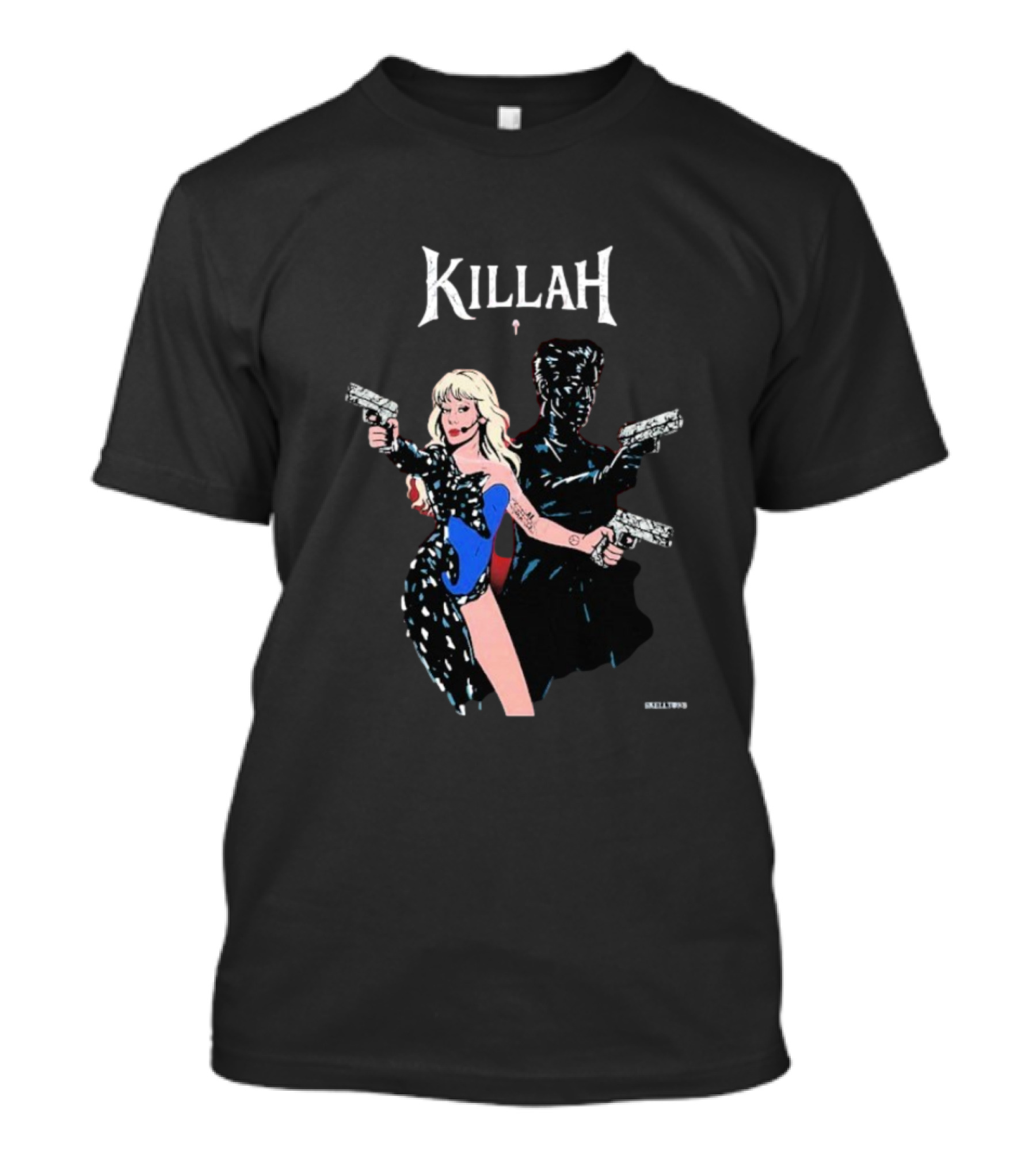 KILLAH Coachella 2025 Lady Gaga X Gesaffelstein Retro Comics Style T-Shirt
