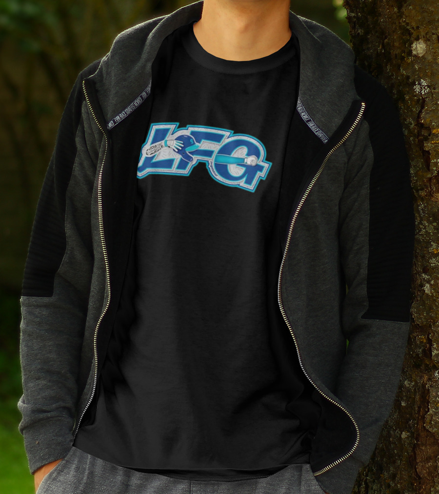 LFG Crawdaddy Seattle Mariners Baseball Helmet And Bat Graphic T-Shirt