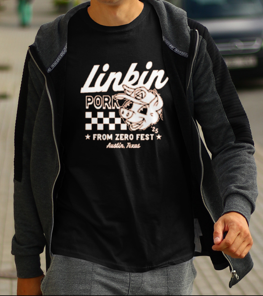 Linkin Pork From Zero Fest 25 Austin Texas T-Shirt
