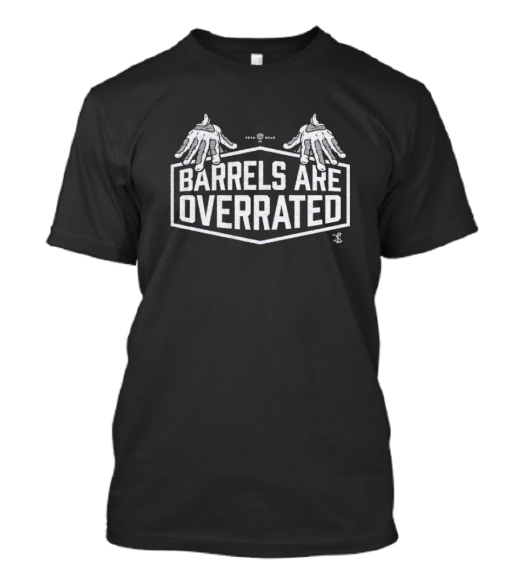 Los Angeles Dodgers Hands Barrels Are Overrated T-Shirt