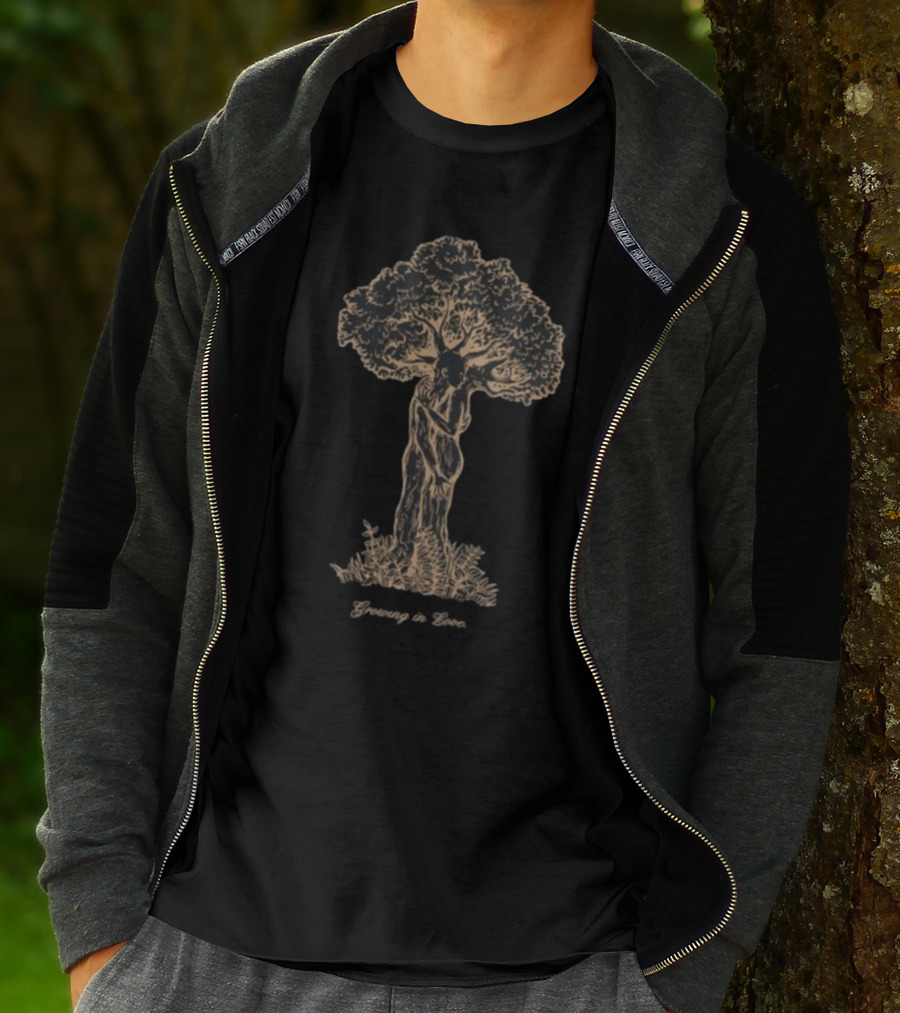 Marcosalvarado Growing In Love Embrace Tree Art T-Shirt