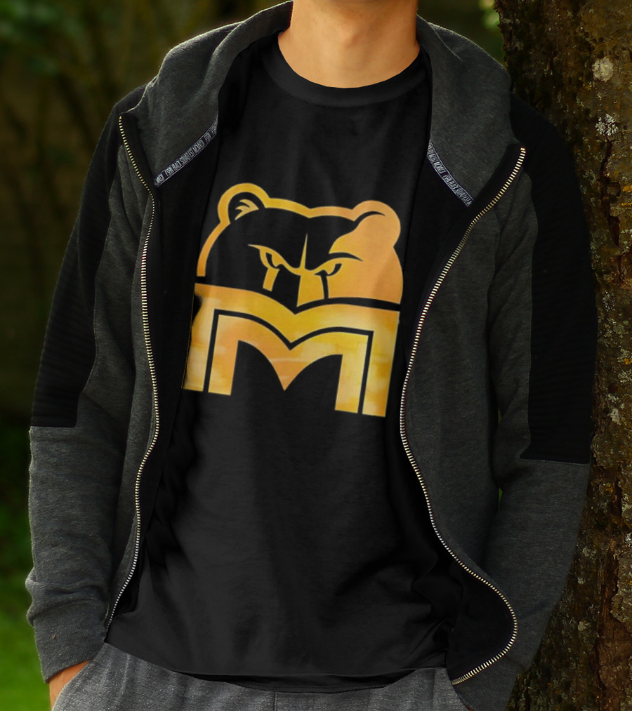 Memphis Grizzlies Playoff Pick Em 2025 Bear Head Logo T-Shirt