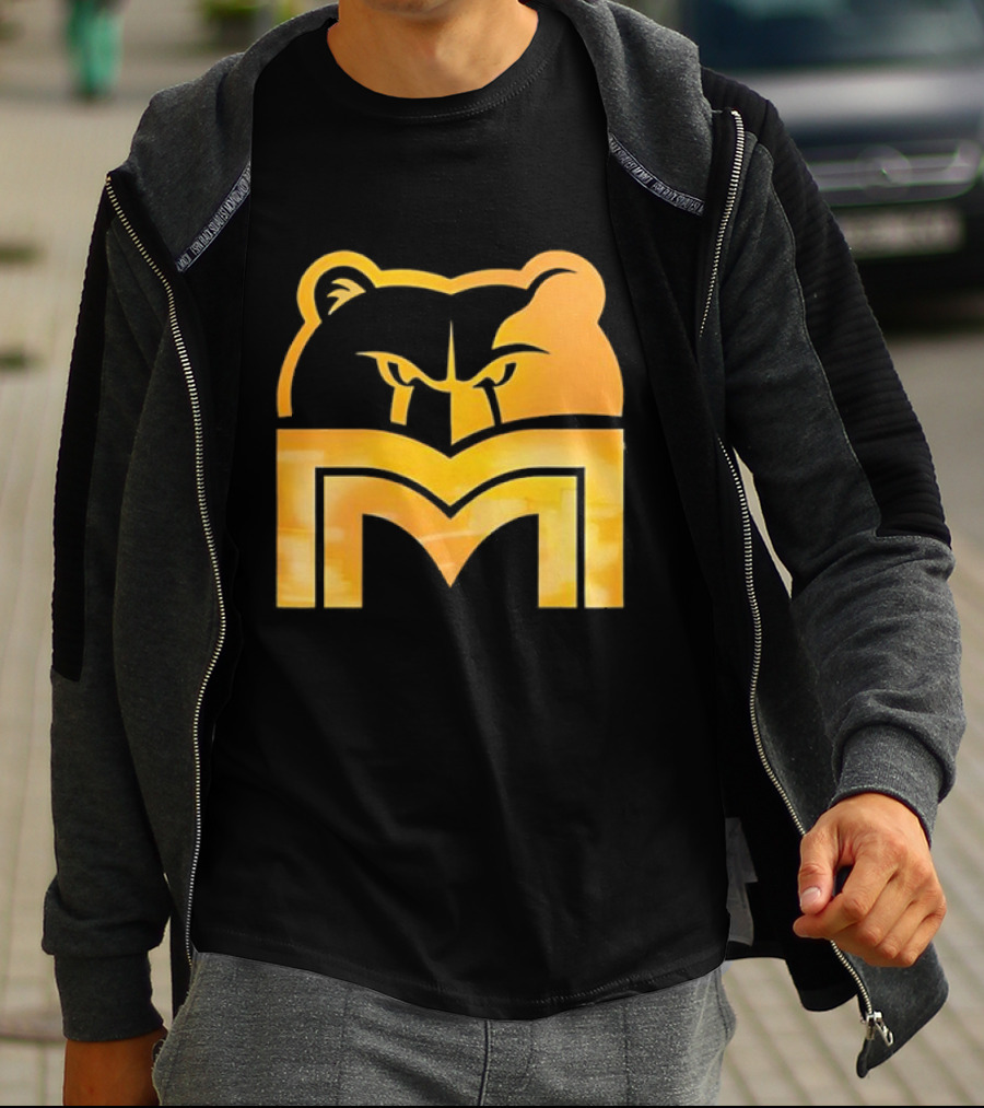 Memphis Grizzlies Playoff Pick Em 2025 Bear Head Logo T-Shirt