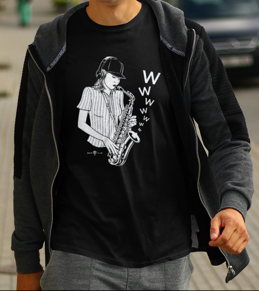 New York Yankees The Sax Lady T-Shirt