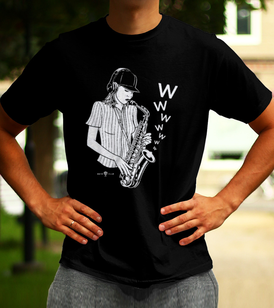 New York Yankees The Sax Lady T-Shirt