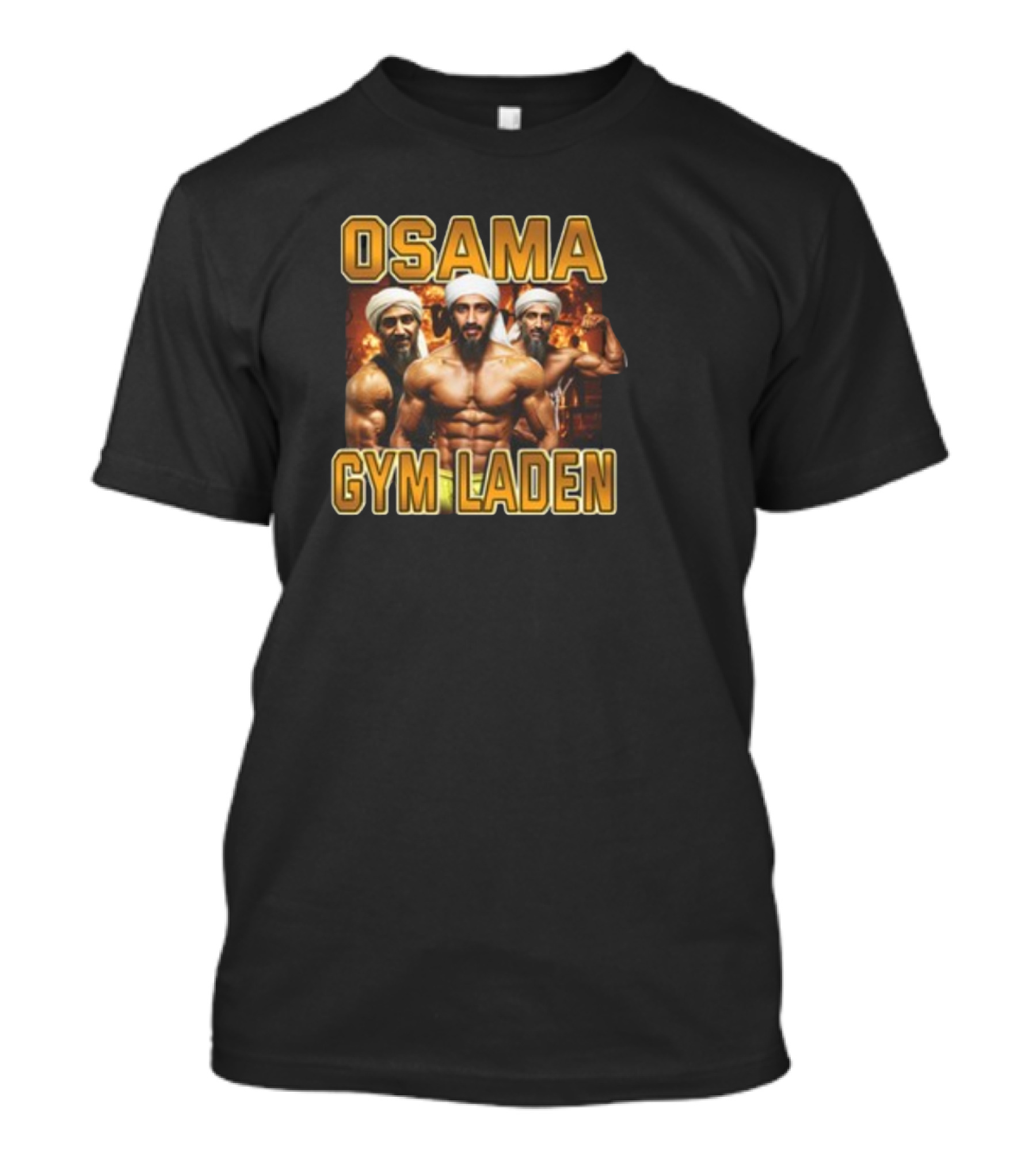 Osama Gym Laden Lifting T-Shirt