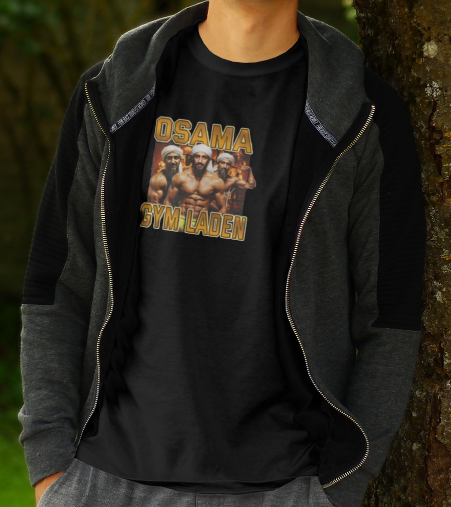 Osama Gym Laden Lifting T-Shirt
