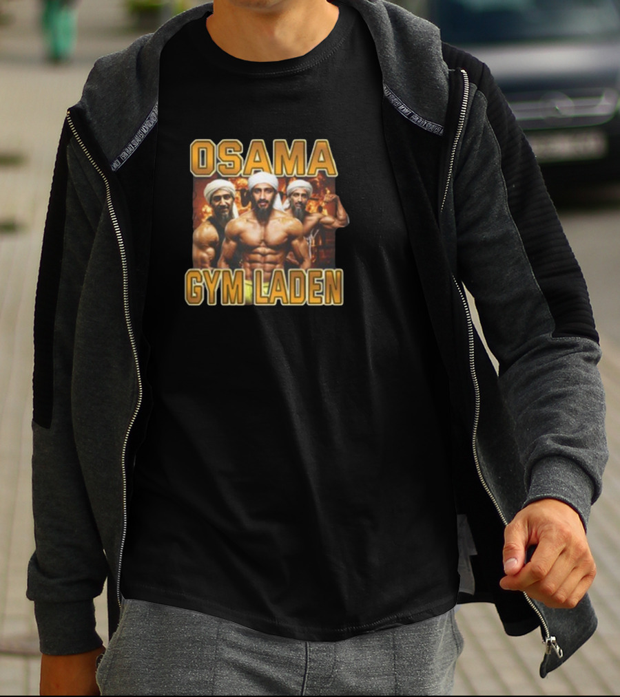 Osama Gym Laden Lifting T-Shirt