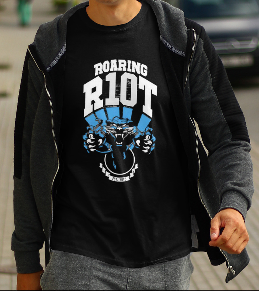 Roaring R1OT Blue Panther 2025 T-Shirt