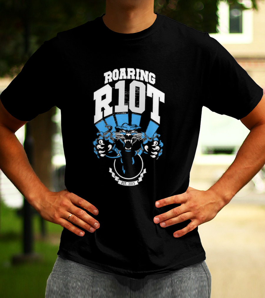 Roaring R1OT Blue Panther 2025 T-Shirt