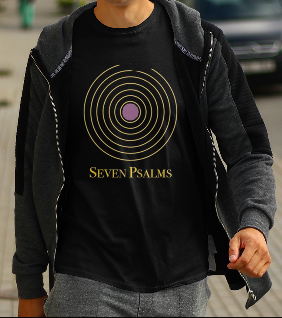 Paul Simon Seven Psalms Circular Pattern T-Shirt