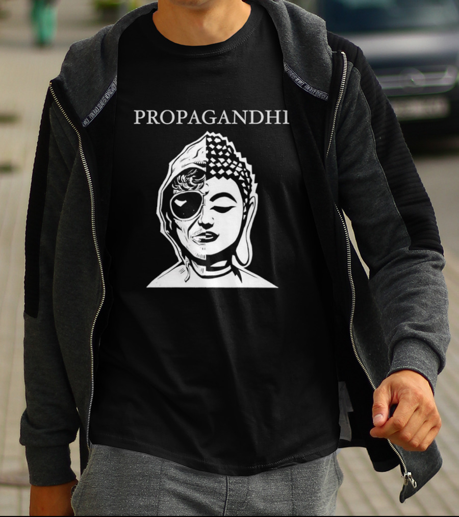 Propagandhi Half Buddha Half Punk Face T-Shirt