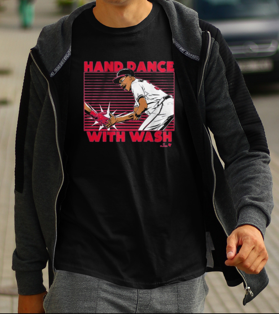 Hand Dance With Wash Baseball Celebration T-Shirt