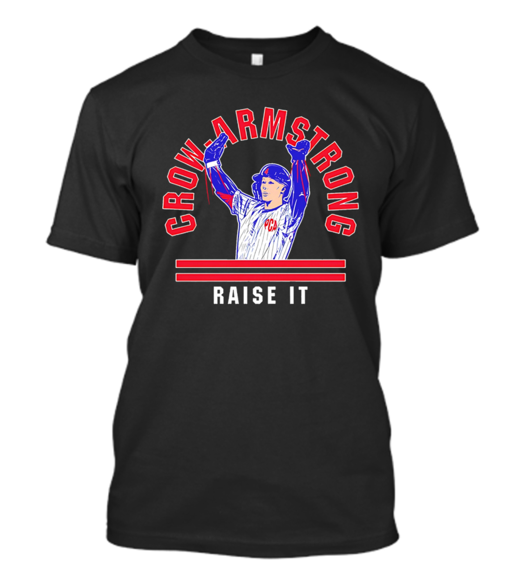 Crow-Armstrong PCA Raise It Baseball Victory Icon T-Shirt