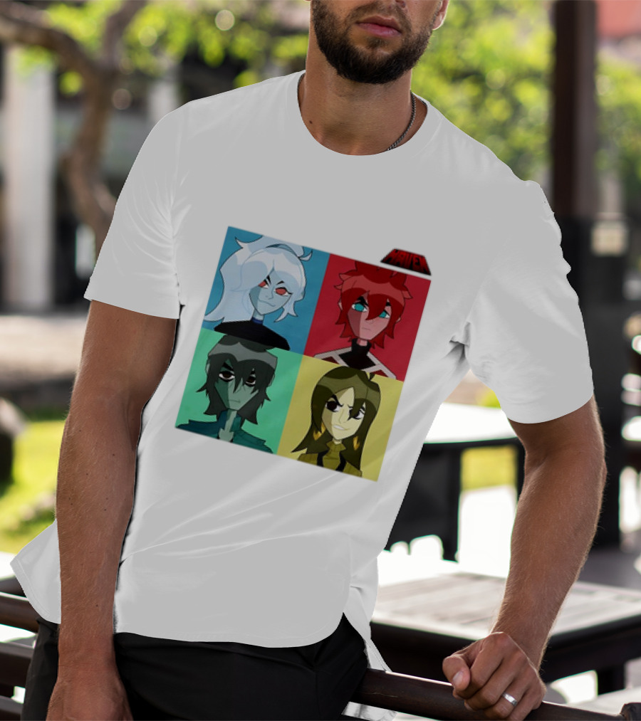 HAVEN Character Cast Art Style With Four Characters T-Shirt
