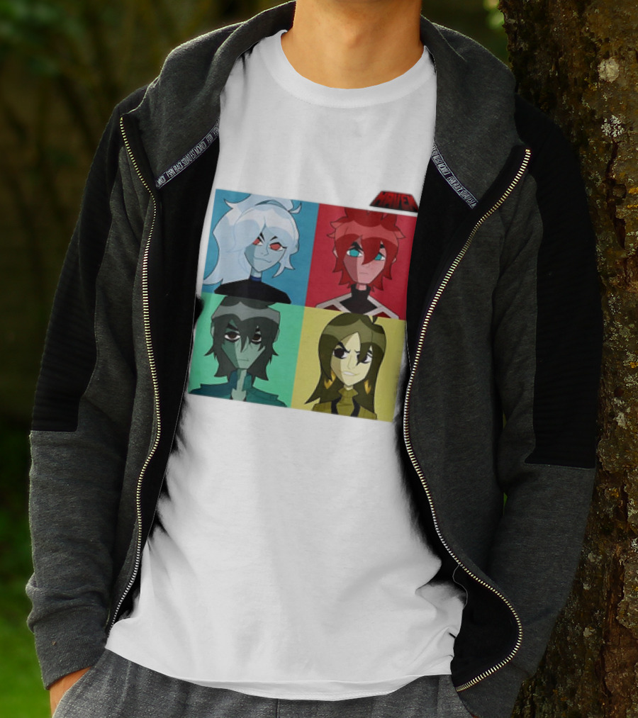 HAVEN Character Cast Art Style With Four Characters T-Shirt