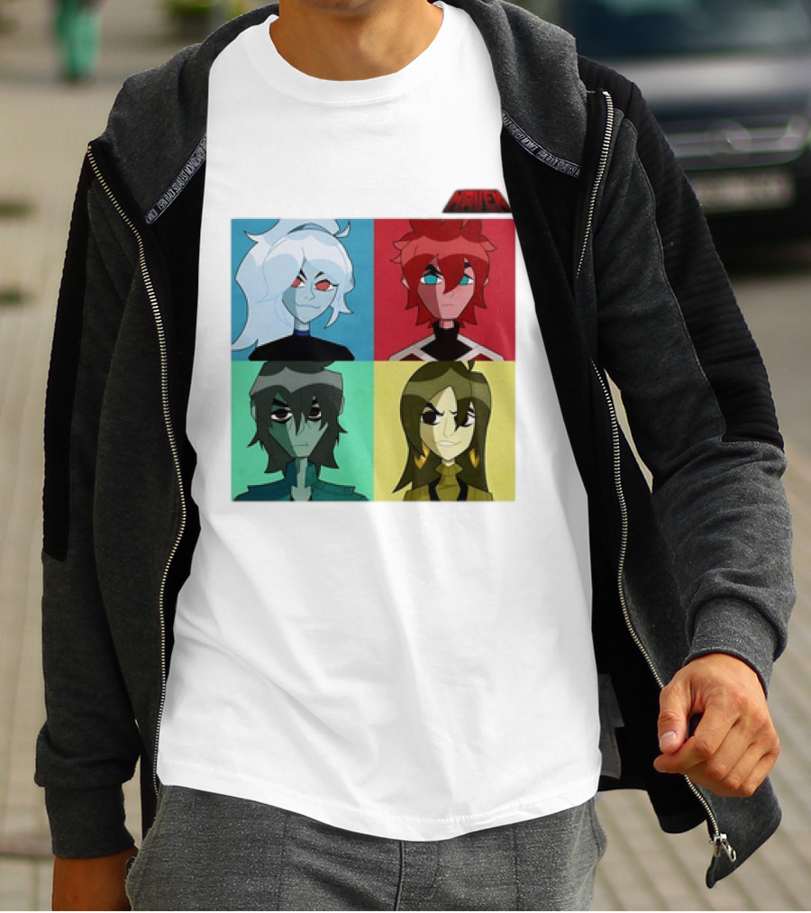 HAVEN Character Cast Art Style With Four Characters T-Shirt