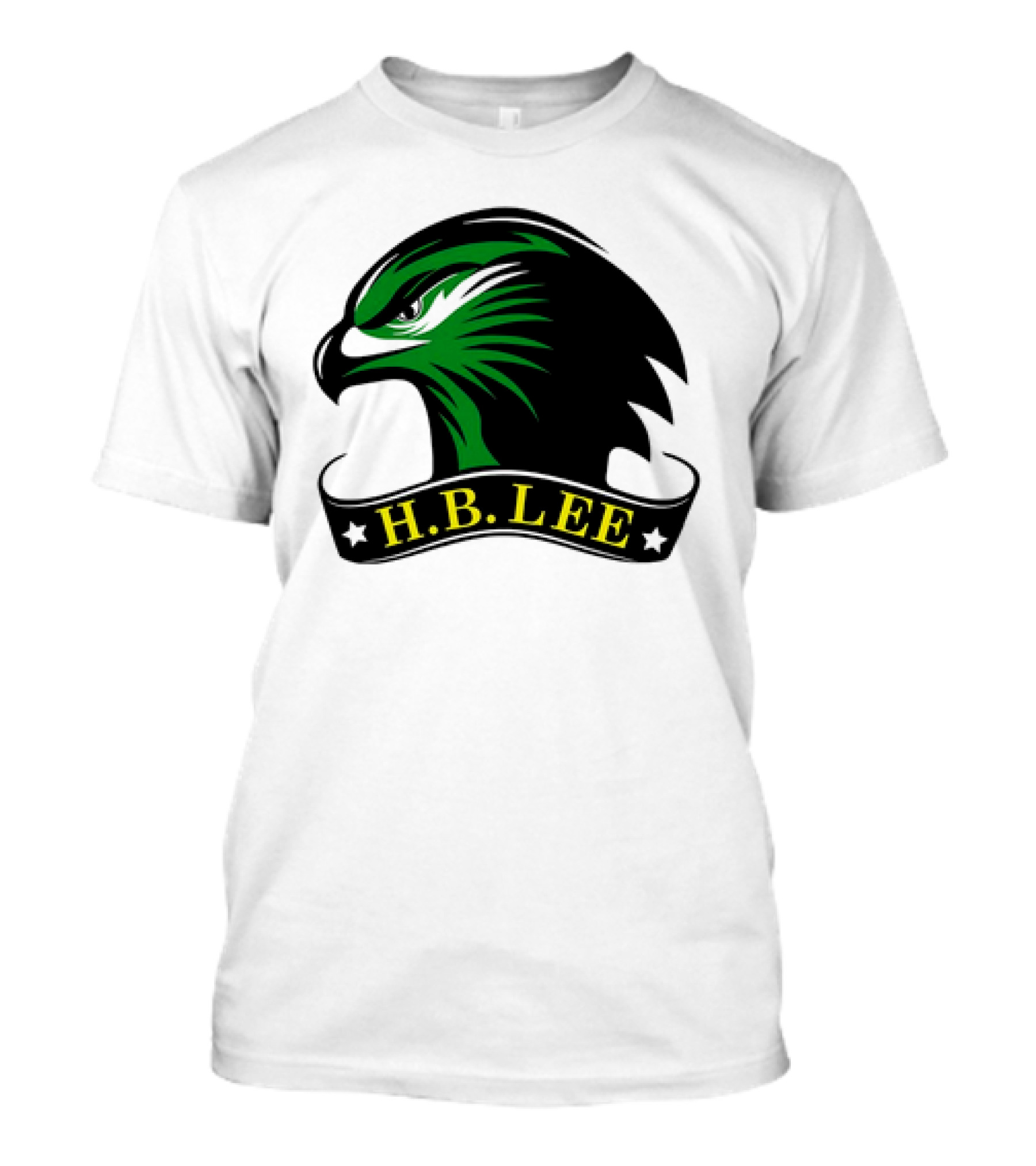 H.B. Lee Green Eagle Emblem T-Shirt