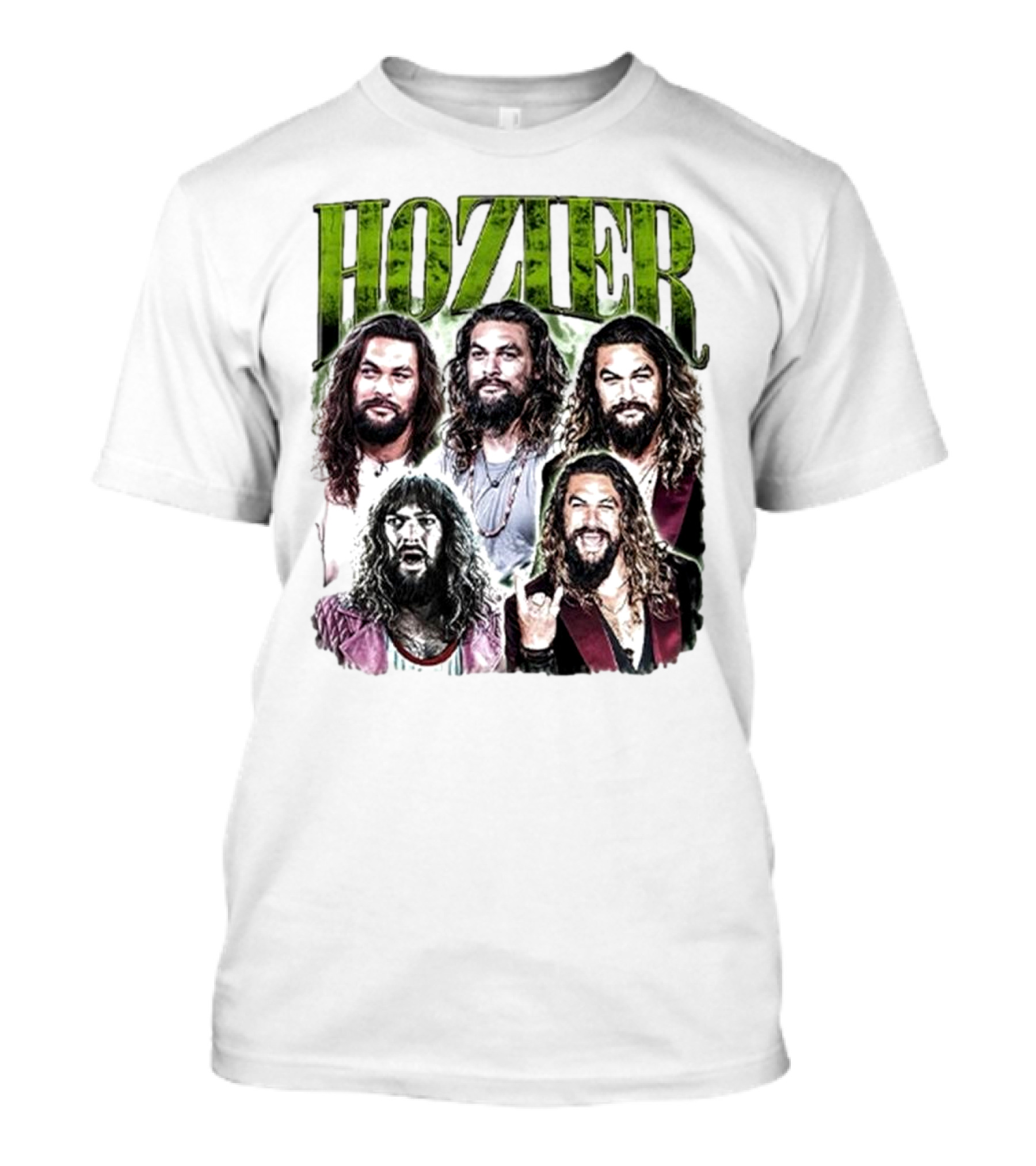 Hozier Jason Momoa Collage T-Shirt