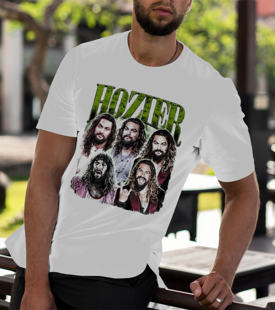 Hozier Jason Momoa Collage T-Shirt
