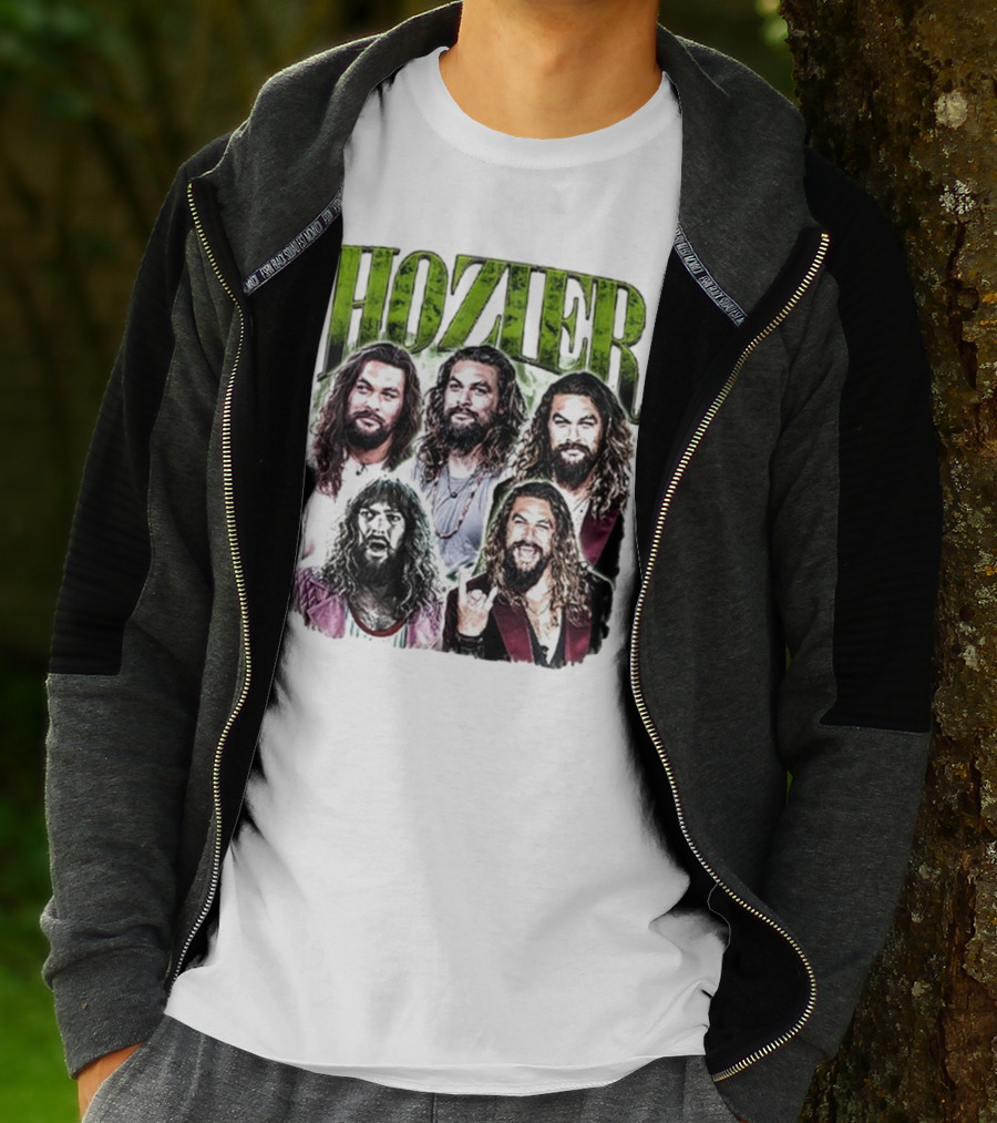 Hozier Jason Momoa Collage T-Shirt