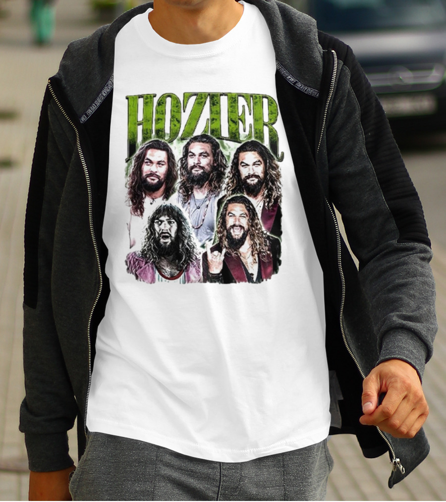 Hozier Jason Momoa Collage T-Shirt