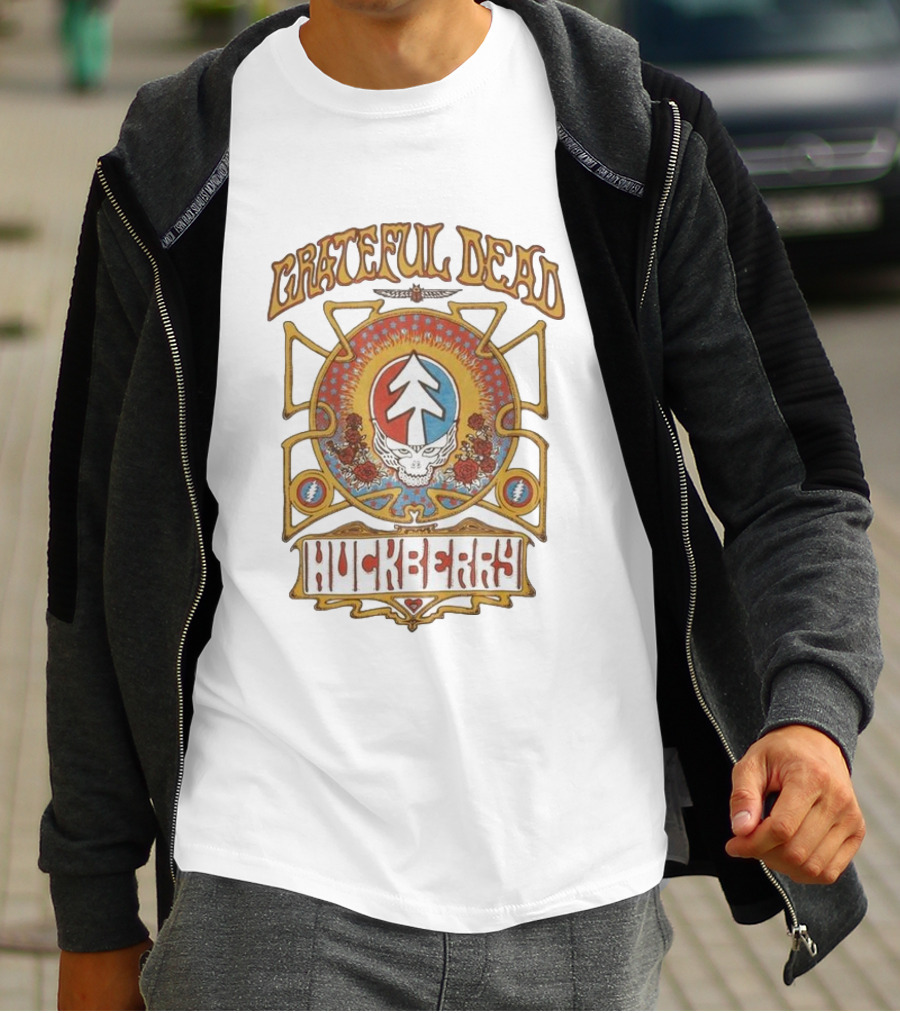 Grateful Dead Huckberry Steal Your Face Iconic Collaboration T-Shirt
