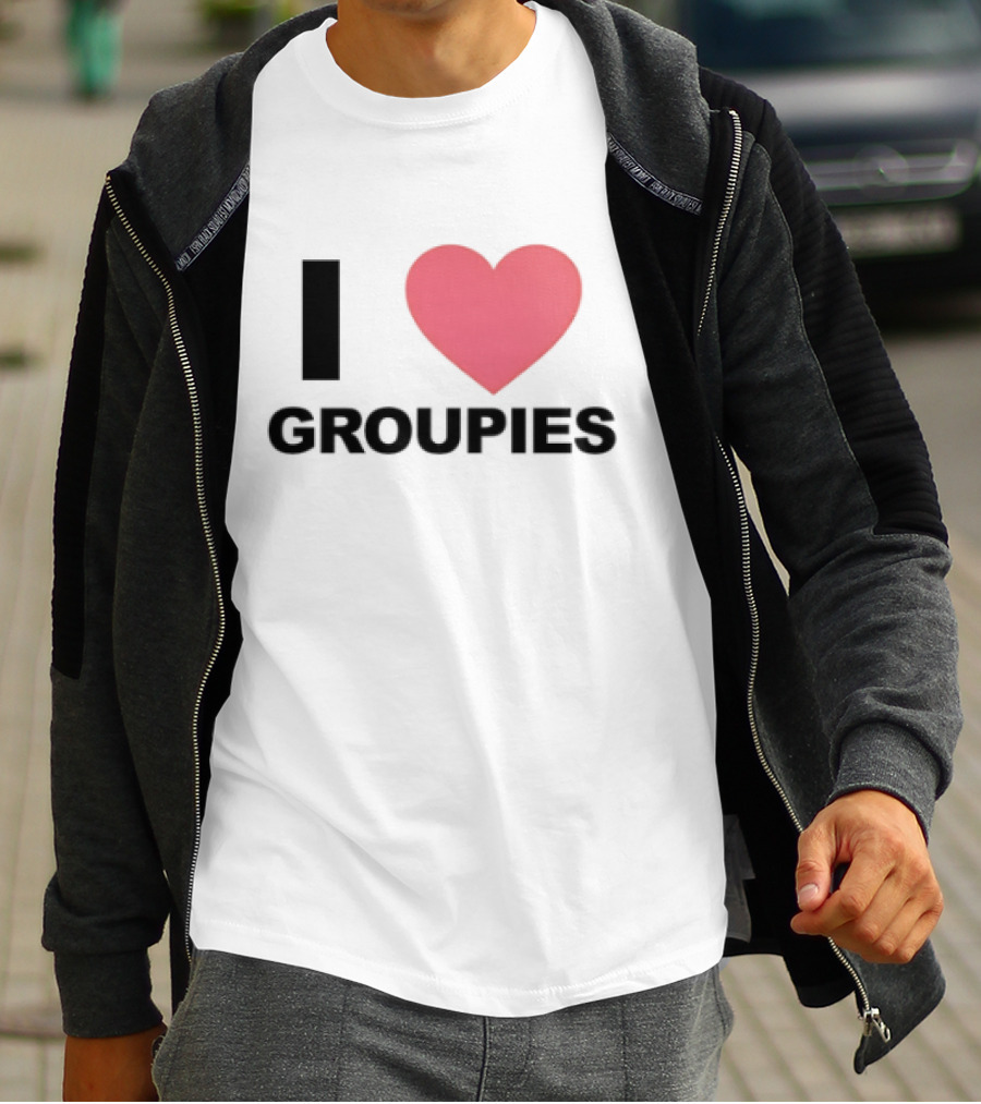 I Heart Groupies T-Shirt