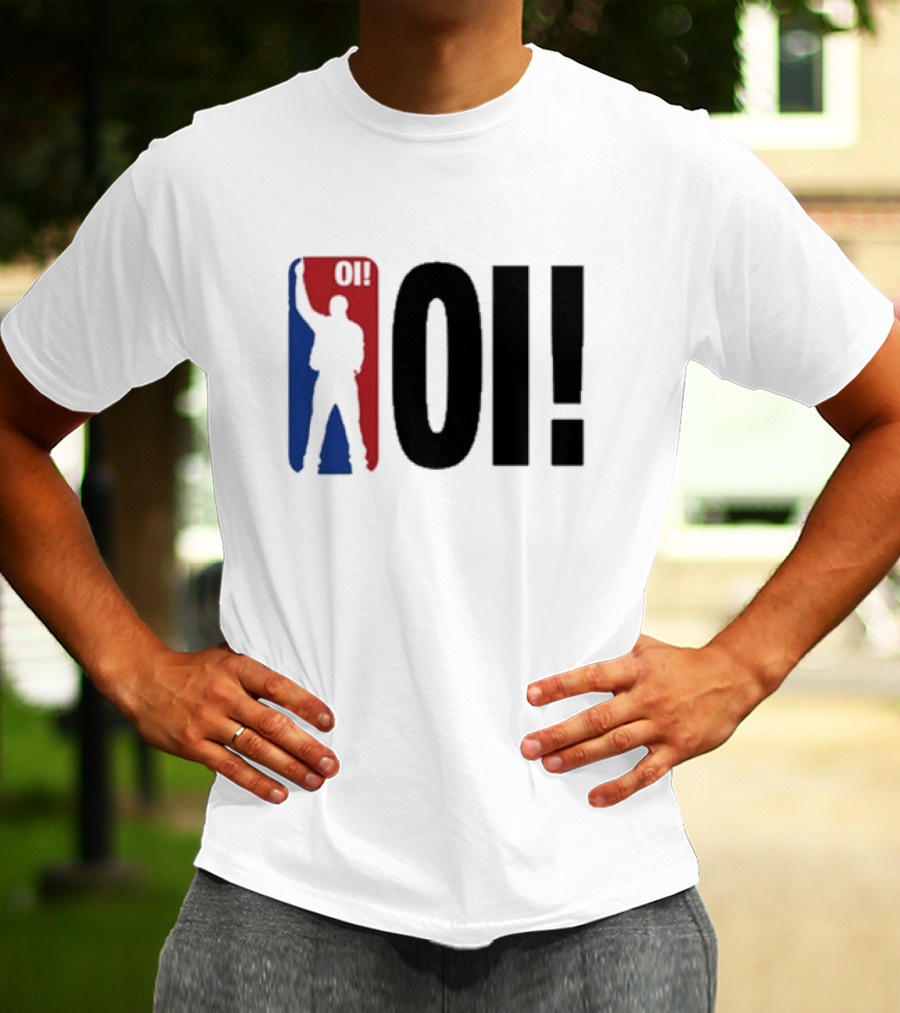 I Think We're Gonna Be Okay Red Blue Silhouette T-Shirt