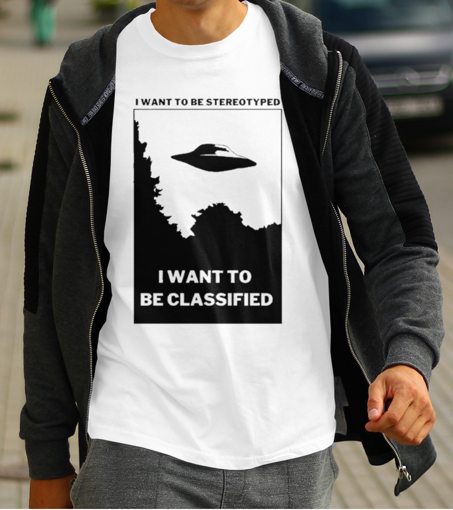 I Want To Be Stereotyped I Want To Be Classified Dead Kennedys T-Shirt