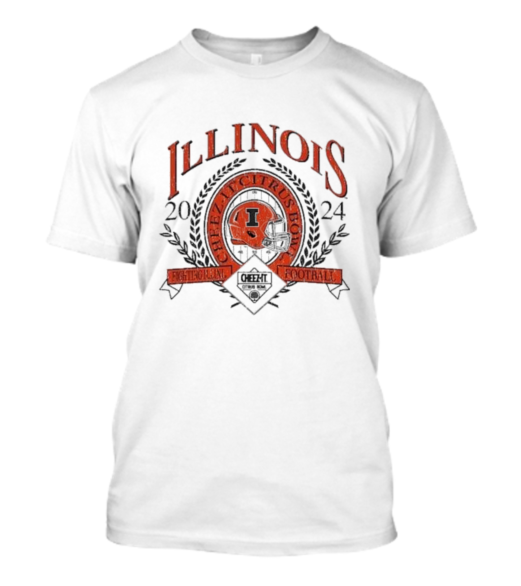 Illinois Fighting Illini Cheez-It Citrus Bowl Football T-Shirt