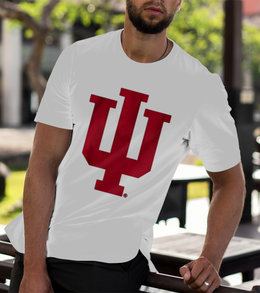 Indiana Hoosiers IU Crimson Emblem T-Shirt