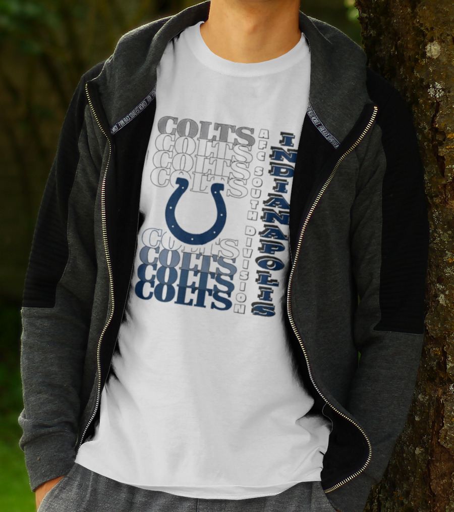 Indianapolis Colts AFC South Division Classic Colts Branding T-Shirt
