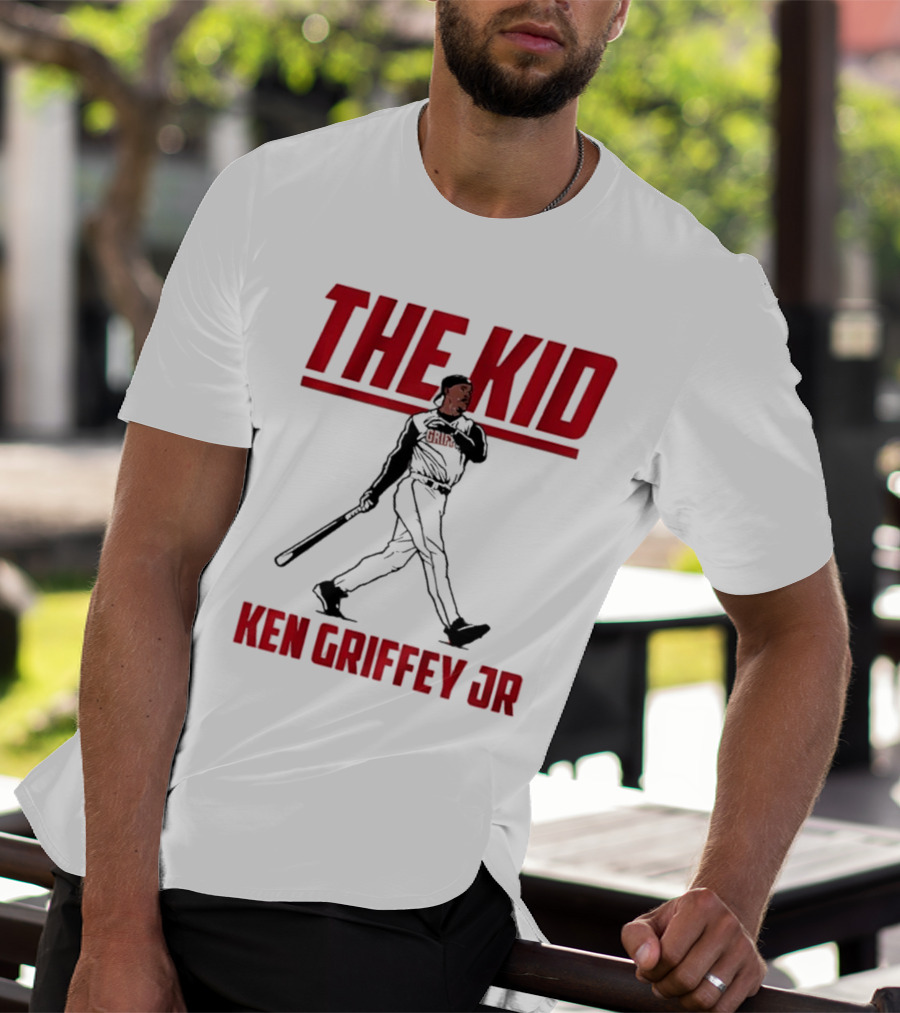 Ken Griffey Jr Cincinnati The Kid Baseball Legend T-Shirt