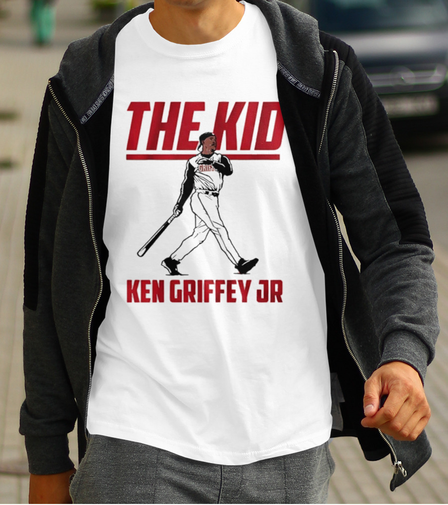 Ken Griffey Jr Cincinnati The Kid Baseball Legend T-Shirt