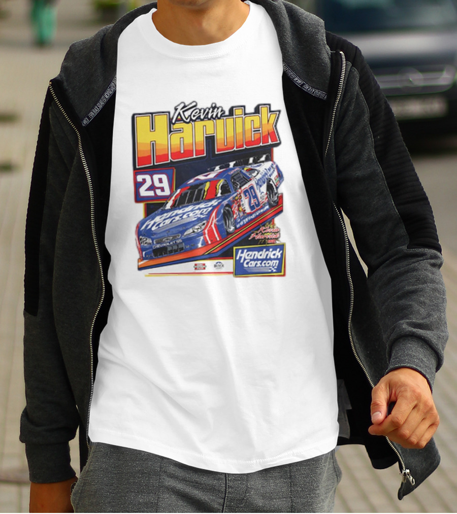 Kevin Harvick 29 Hendrick Cars Racing Car T-Shirt