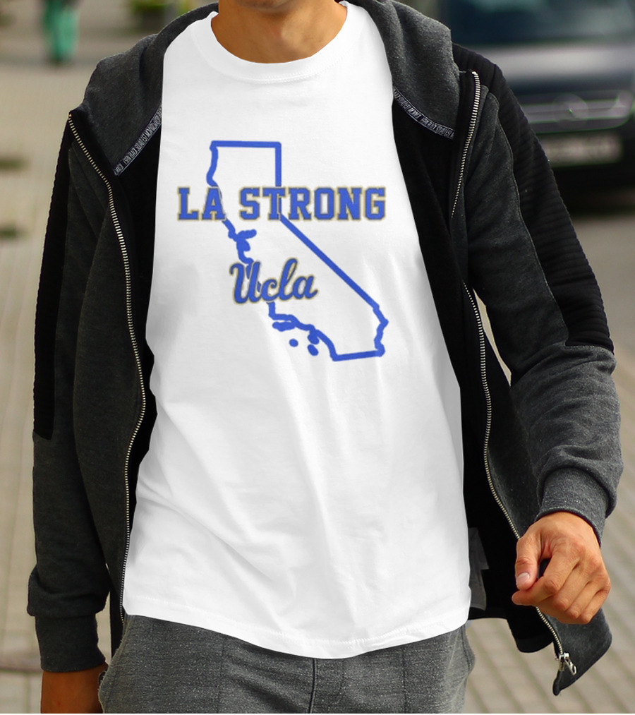 UCLA LA Strong California Outline T-Shirt