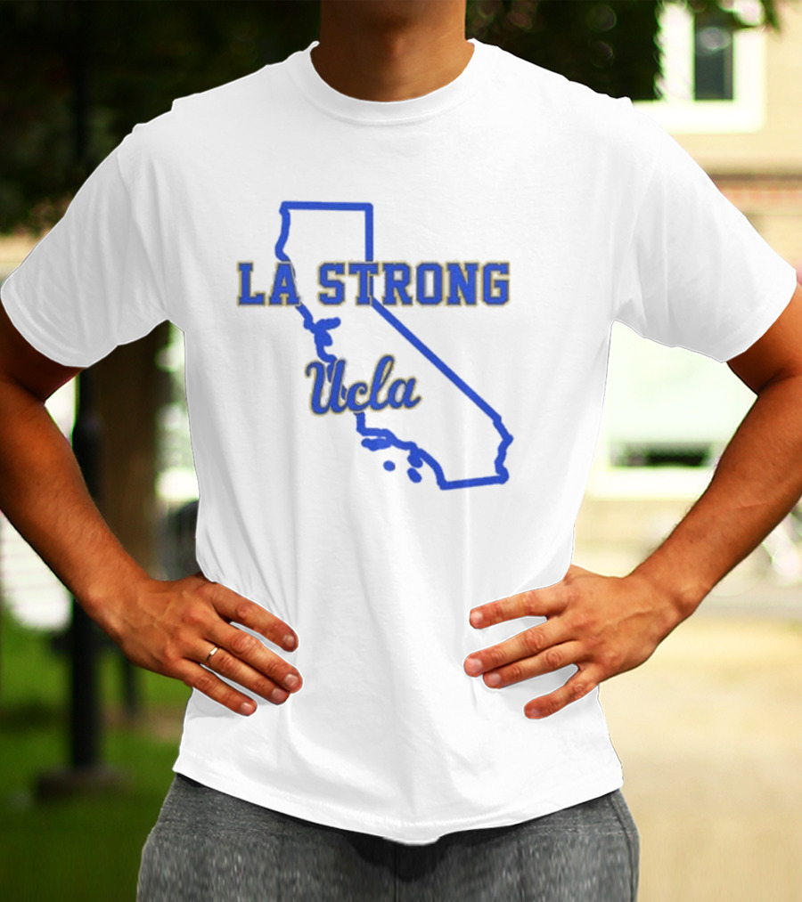 UCLA LA Strong California Outline T-Shirt