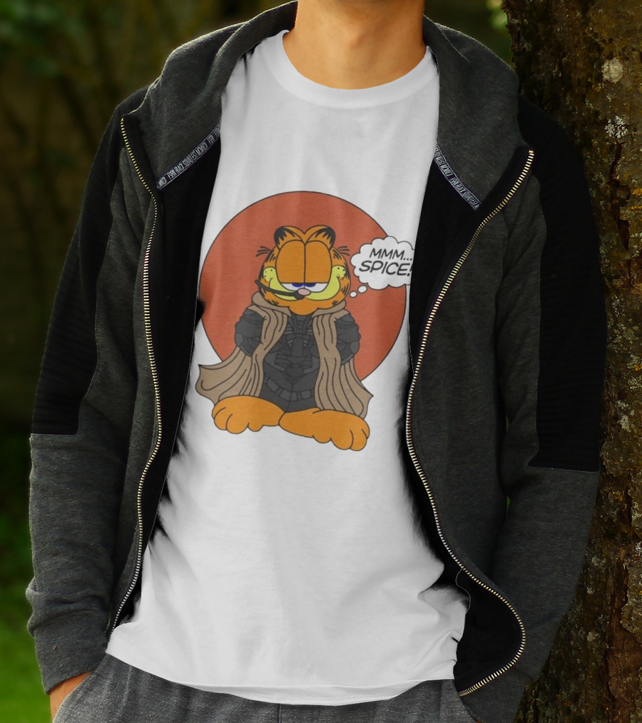 Garfield Lasagna Al Gaib Mmm Spice Dune Crossover T-Shirt
