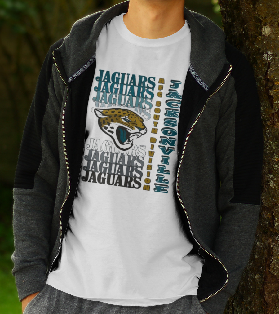 Jacksonville Jaguars AFC South Division Bold Team Spirit T-Shirt