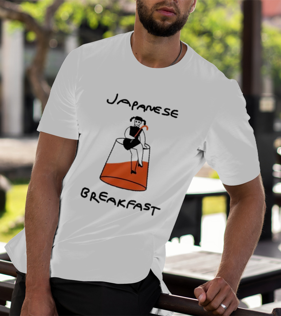 Japanese Breakfast Juice Box Illustration Tee T-Shirt