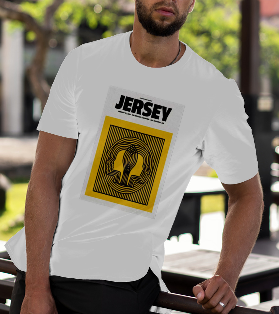Goldenvoice Presents Jersey January 18, 2025 The Regency Ballroom San Francisco CA T-Shirt